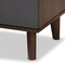 Baxton Studio Moina Two-Tone Walnut Brown and Grey Finished Wood TV Stand 169-10819 - alternate 4